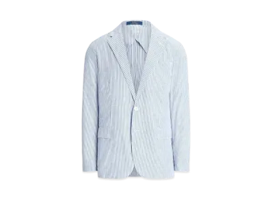 Polo Ralph Lauren Polo Soft Modern Seesucker Suit Jacket "Blue"