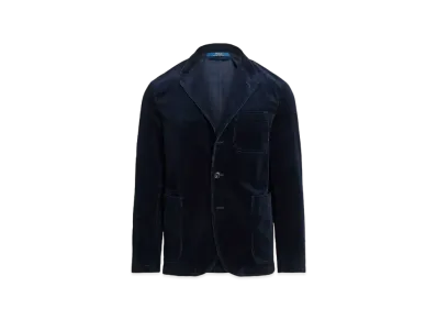 Polo Ralph Lauren Washed Stretch Corduroy Suit Jacket "Navy"