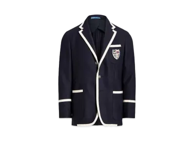 Polo Ralph Lauren Polo Unconstructed Wool Cricket Blazer "Navy"