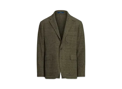 Polo Ralph Lauren Polo Modern Glen Check Twill Sport Coat "Green"