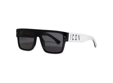 Dsquared2 Icon Black Sunglasses #2 "Black/Silver"