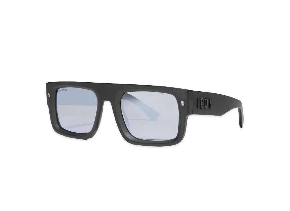 Dsquared2 Icon Matte Black Sunglasses "Black"