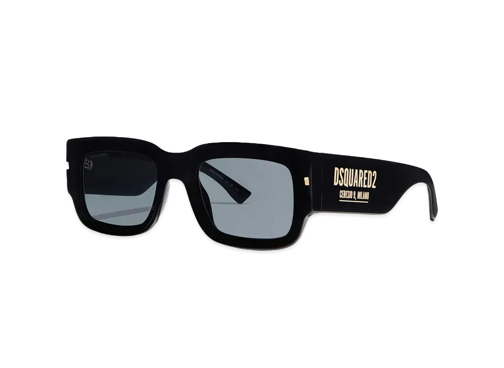 Dsquared2 Hype Black Gold Sunglasses "Black"