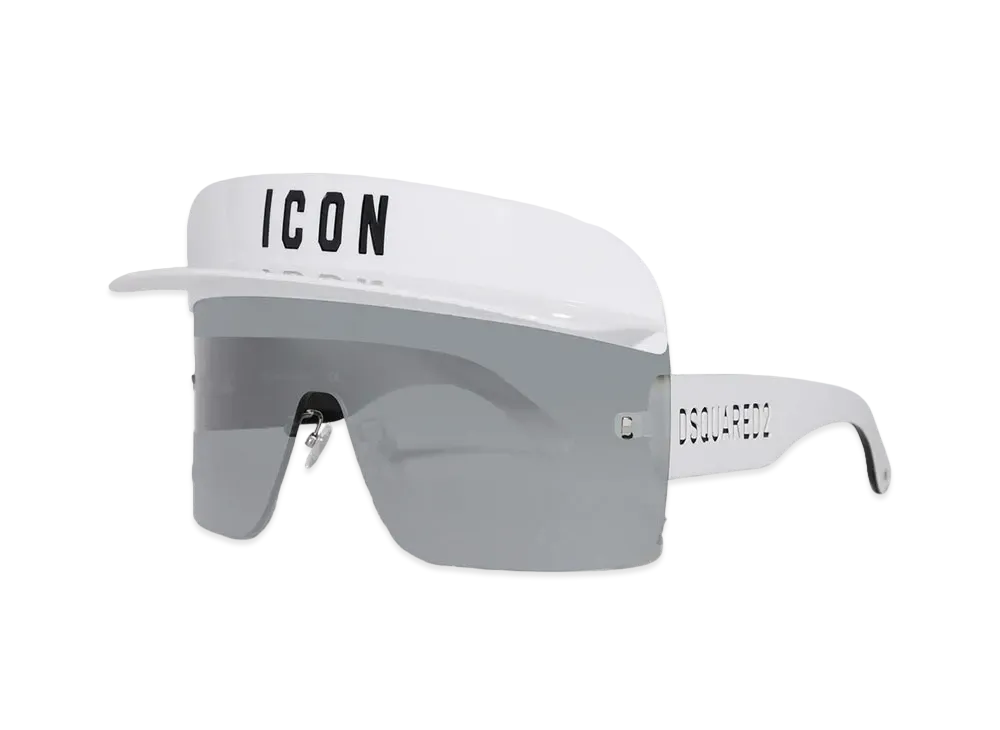 Dsquared2 Icon Mask White Sunglasses "White"
