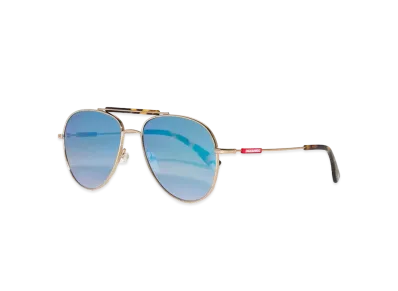 Dsquared2 Dynamic Gold Sunglasses "Gold/Blue"