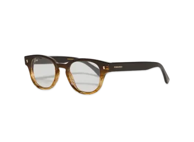 Dsquared2 Refined Brown Horn Optical Glasses "Brown"