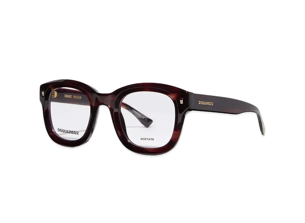Dsquared2 Hype Brown Horn Optical Glasses "Brown"