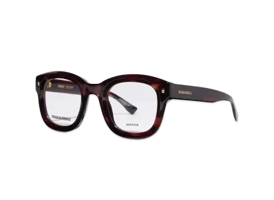 Dsquared2 Hype Brown Horn Optical Glasses "Brown"