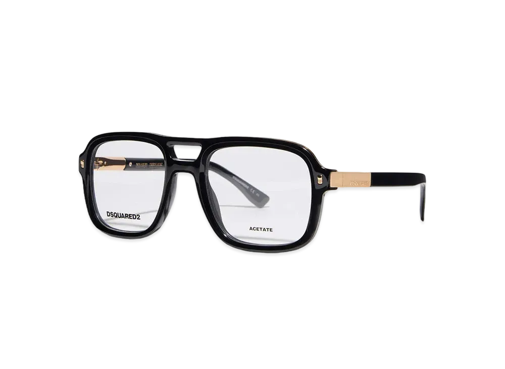 Dsquared2 Hype Black Gold Optical Glasses #1 "Black"