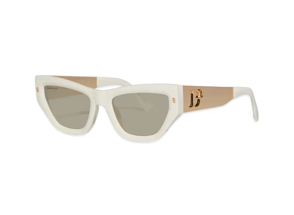 Dsquared2 D2 Hype Ivory Sunglasses "White"