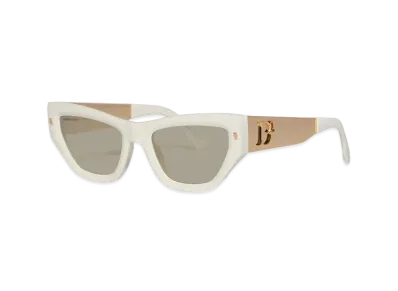 Dsquared2 D2 Hype Ivory Sunglasses "White"