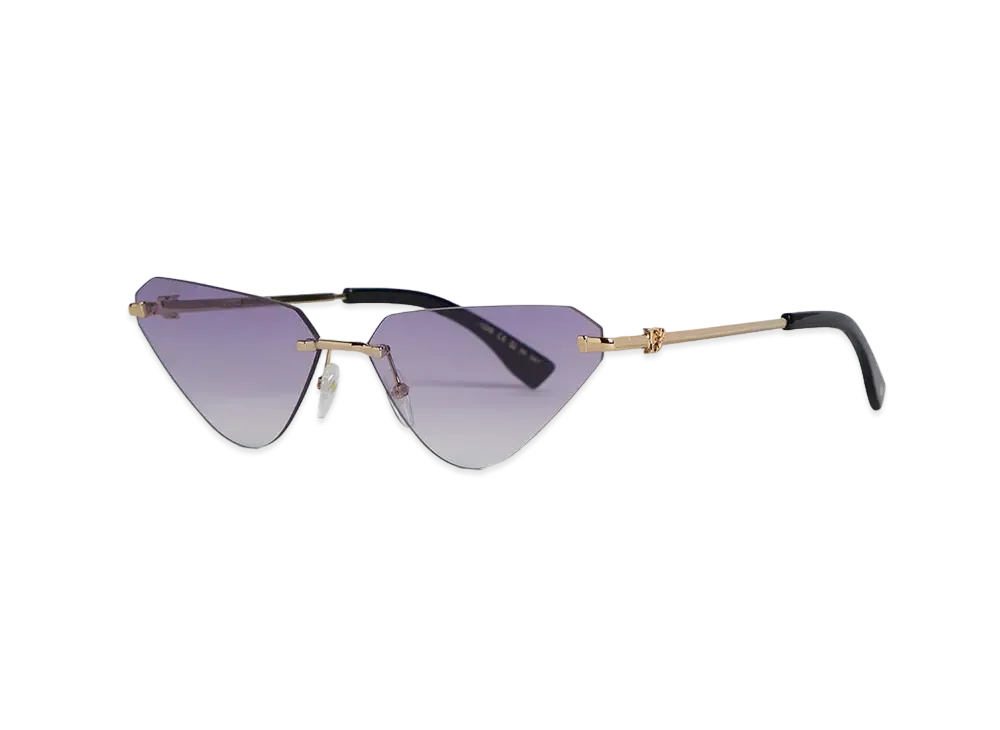 Dsquared2 Hype Gold Violet Sunglasses "Gold"