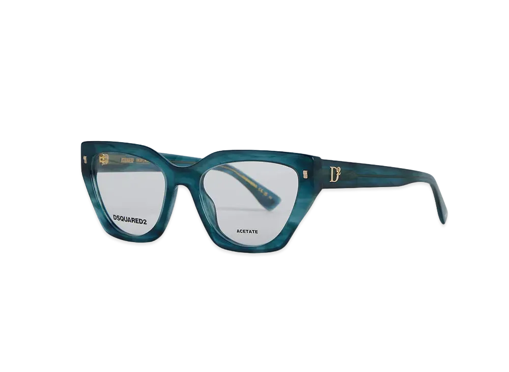 Dsquared2 Hype Blue Horn Optical Glasses "Blue"