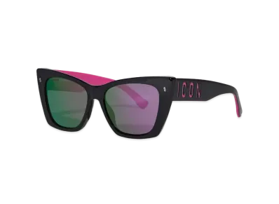 Dsquared2 Icon Fuchsia Sunglasses #1 "Black Pink"