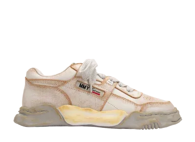 Maison MIHARA YASUHIRO PARKER OG Sole VE Leather Low-top Sneaker "White"