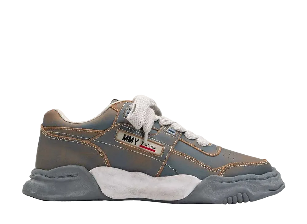 Maison MIHARA YASUHIRO PARKER OG Sole VE Leather Low-top Sneaker "Blue"
