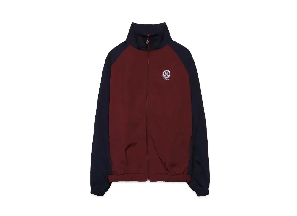 9090 N Logo Side-zip Nylon Blouson "Bordeaux/Navy"