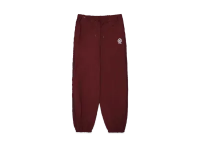 9090 N Logo Side-zip Nylon Pants "Bordeaux/Navy"
