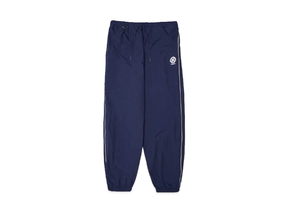 9090 N Logo Side-zip Nylon Pants "Navy/Ivory"