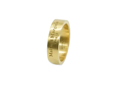 Maison Margiela RING "Yellow Gold Plating Burattato"