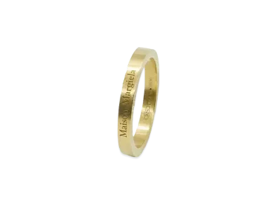 Maison Margiela RING "Yellow Gold Plating Burattato"