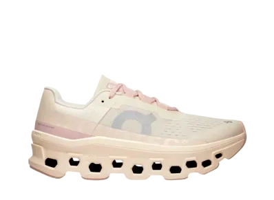 On Women's Cloudmonster "Moon/Fawn"