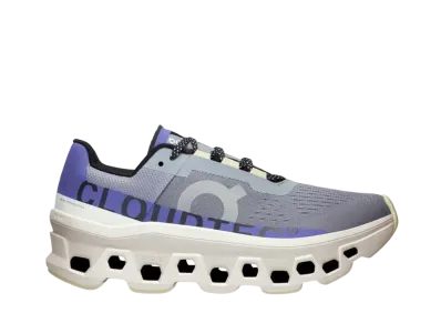 On Women's Cloudmonster "Mist/Blueberry"