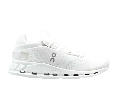 On Cloudnova "Undyed White/White"