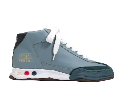 Maison MIHARA YASUHIRO HERBIE OG Sole Leather High-top Sneaker "Blue"