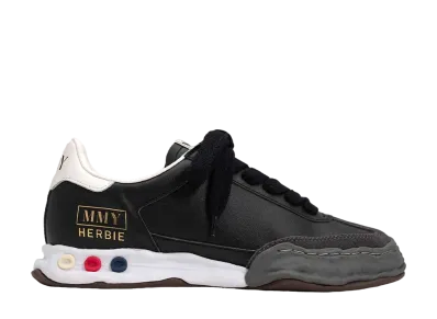 Maison MIHARA YASUHIRO HERBIE OG Sole Leather Low-top Sneaker "Black"