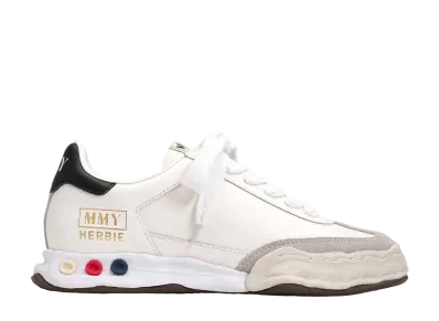 Maison MIHARA YASUHIRO HERBIE OG Sole Leather Low-top Sneaker "White"