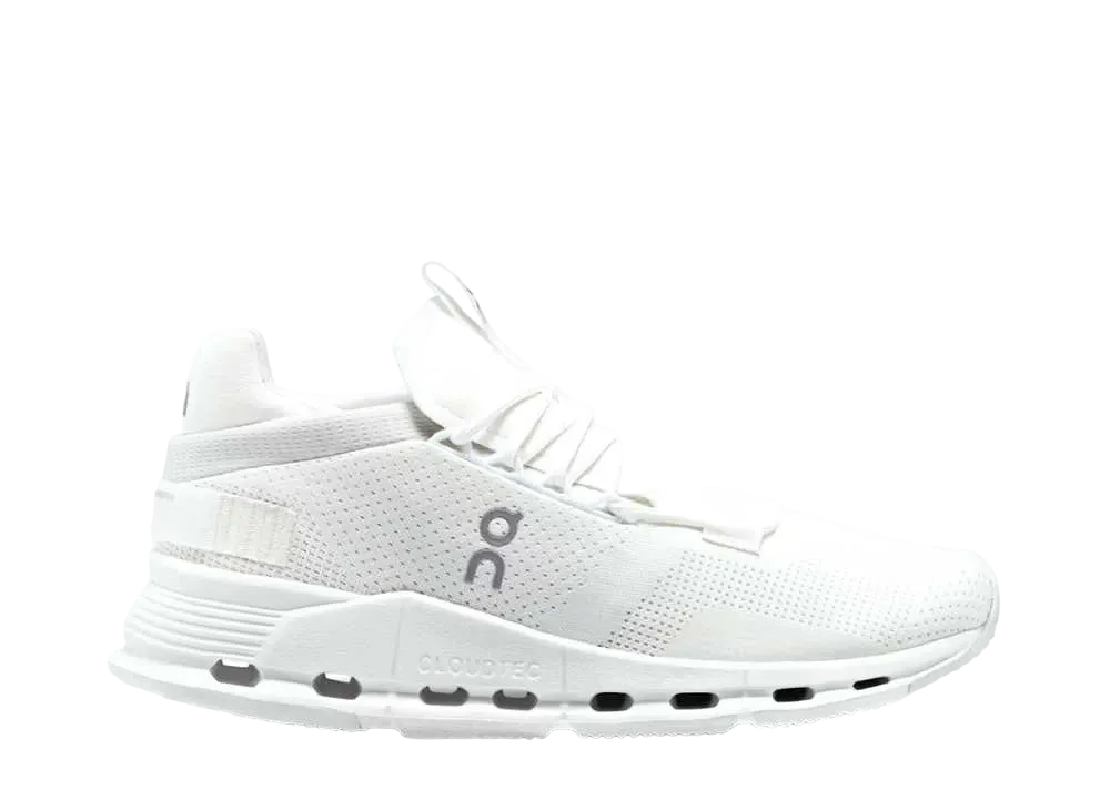 オン ウィメンズ クラウドノヴァ "アンダイドホワイト/ホワイト"