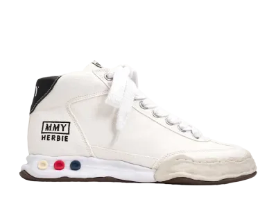 Maison MIHARA YASUHIRO HERBIE OG Sole Canvas High-top Sneaker "White"