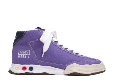 Maison MIHARA YASUHIRO HERBIE OG Sole Canvas High-top Sneaker "Purple"