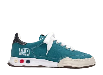 Maison MIHARA YASUHIRO HERBIE OG Sole Canvas Low-top Sneaker "Blue"