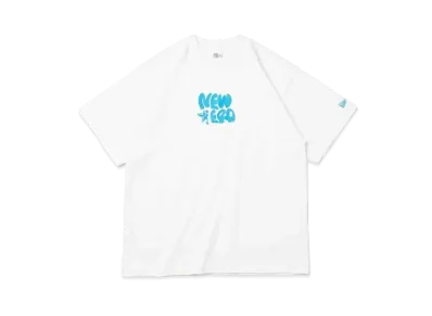 NEW ERA x Coin Parking Delivery Shortsleeve Oversized Cotton Tee Shirai-San "White"