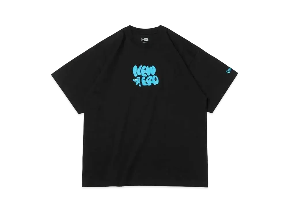 NEW ERA x Coin Parking Delivery Shortsleeve Oversized Cotton Tee Shirai-San "Black"