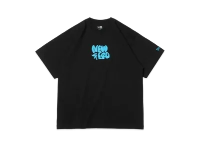 NEW ERA x Coin Parking Delivery Shortsleeve Oversized Cotton Tee Shirai-San "Black"