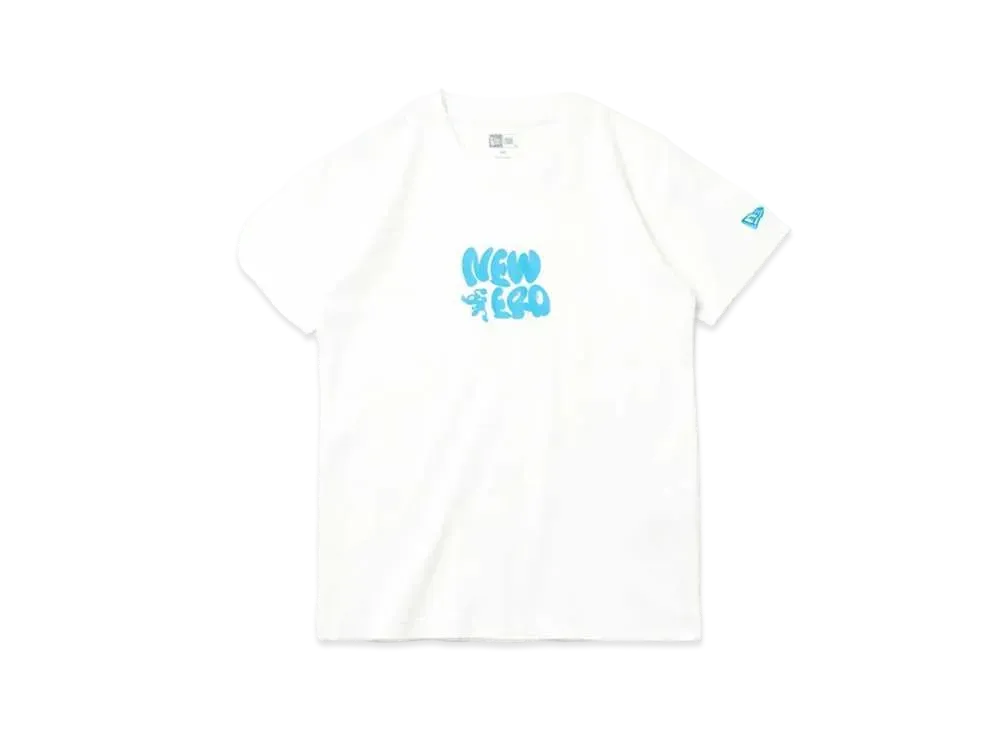 NEW ERA x Coin Parking Delivery Youth Shortsleeve Oversized Cotton Tee Shirai-San "White"