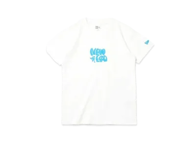 NEW ERA x Coin Parking Delivery Youth Shortsleeve Oversized Cotton Tee Shirai-San "White"