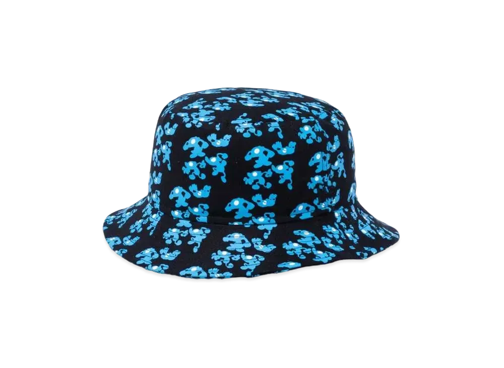 NEW ERA x Coin Parking Delivery Bucket01 Shirai-San Allover Print "Black"