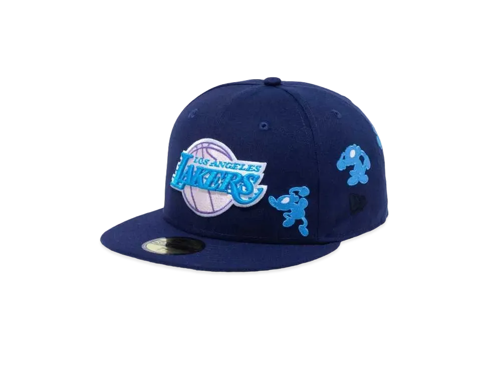 NEW ERA x Coin Parking Delivery 59Fifty Los Angeles Lakers #1 "Light Navy"
