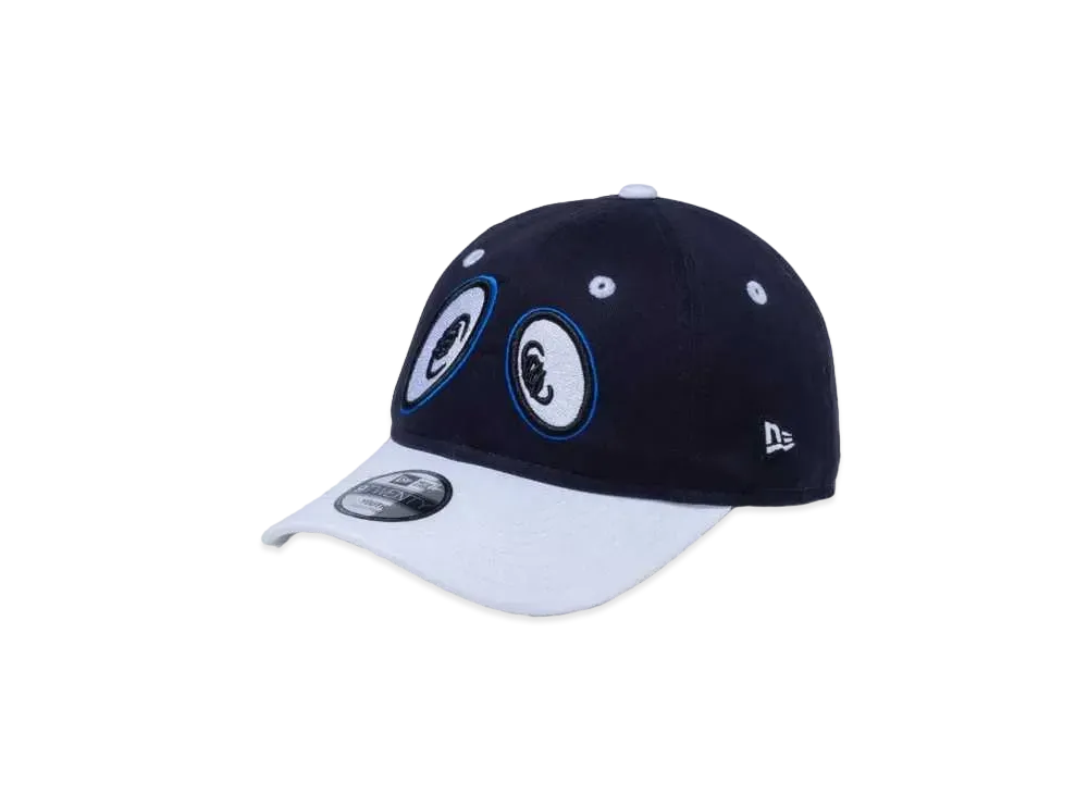 NEW ERA x Coin Parking Delivery Youth 9Twenty Artwork Visor "Navy/White"
