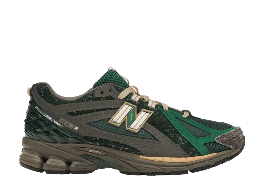 size? × New Balance 1906R "Green/Tan/Brown/Black"