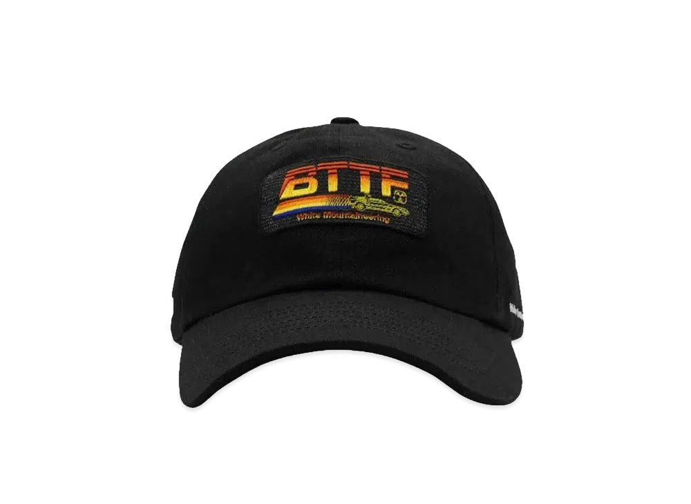 White Mountaineering BTTF 6 PANEL CAP "BLACK"