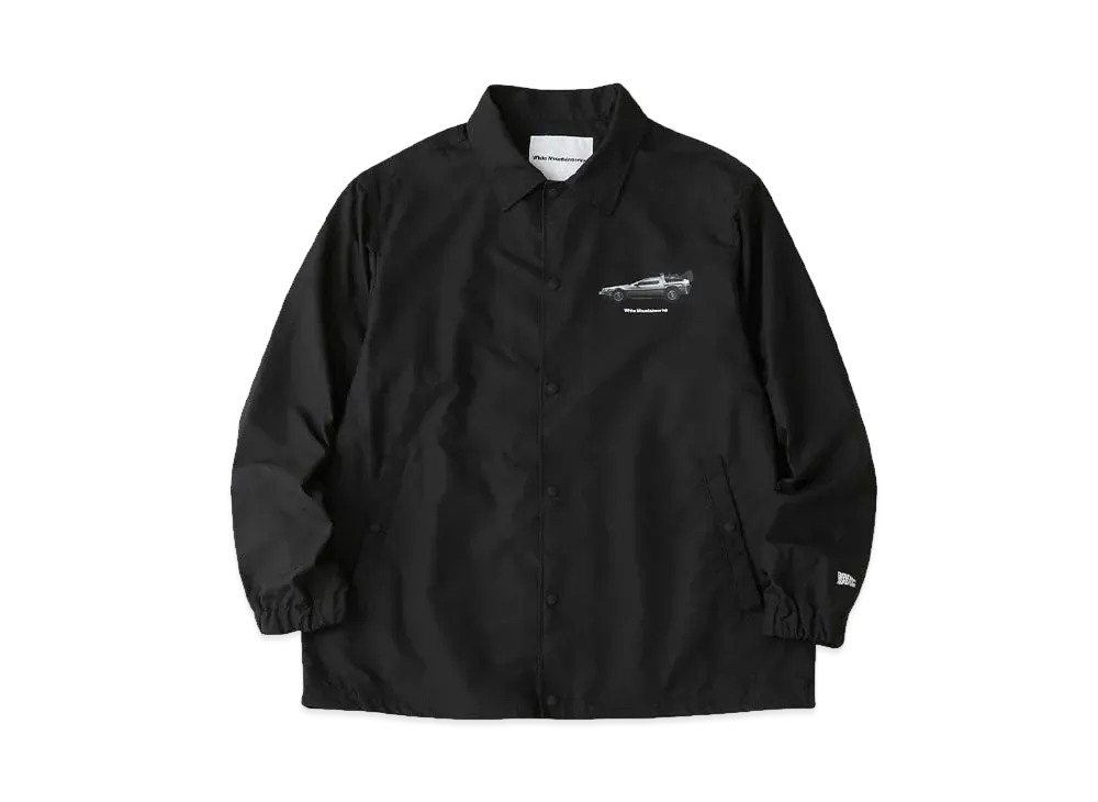 White Mountaineering DELOREAN COACH JACKET "BLACK"