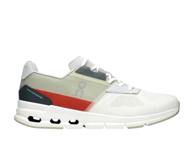 On Cloudrift "Undyed White/Flame"