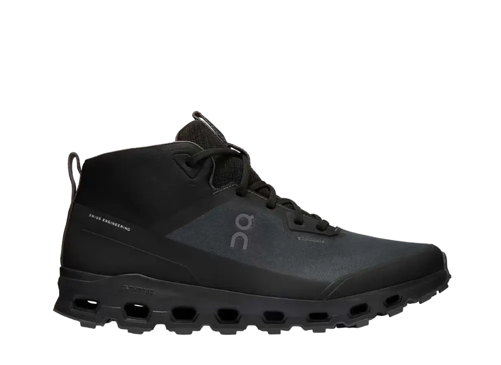 On Women's Cloudroam Waterproof "Black/Eclipse"