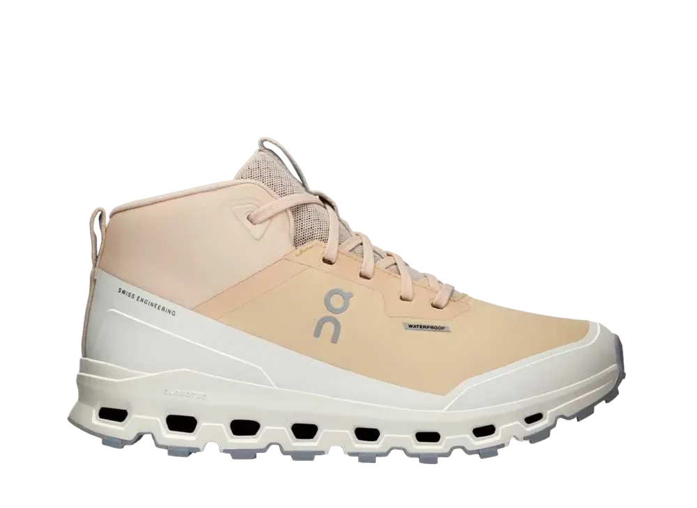 On Women's Cloudroam Waterproof "Savannah/Ivory"