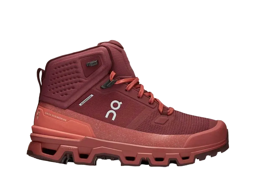 オン ウィメンズ クラウドロック2 ウォータープルーフ "ビート/オーバーン"